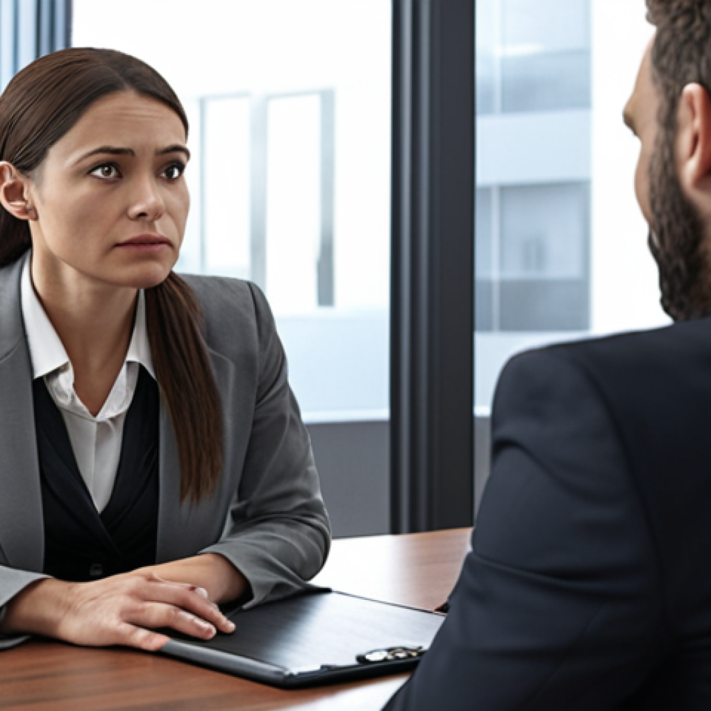 **A lawyer actively listening to a client in a modern office setting. Focus on expressions of empathy and understanding. The scene should convey trust and a strong professional relationship.**
