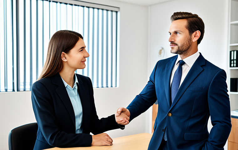 법률 자문가의 성공적인 사건 관리 - "A professional lawyer in a modest baju kurung, sitting at a well-organized desk with legal document...