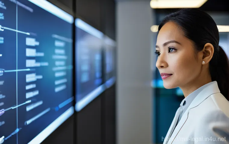 법률자문가의 이직 준비 - **Prompt:** A confident Malay professional woman, in her mid-30s, dressed in a sharp, modern busines...