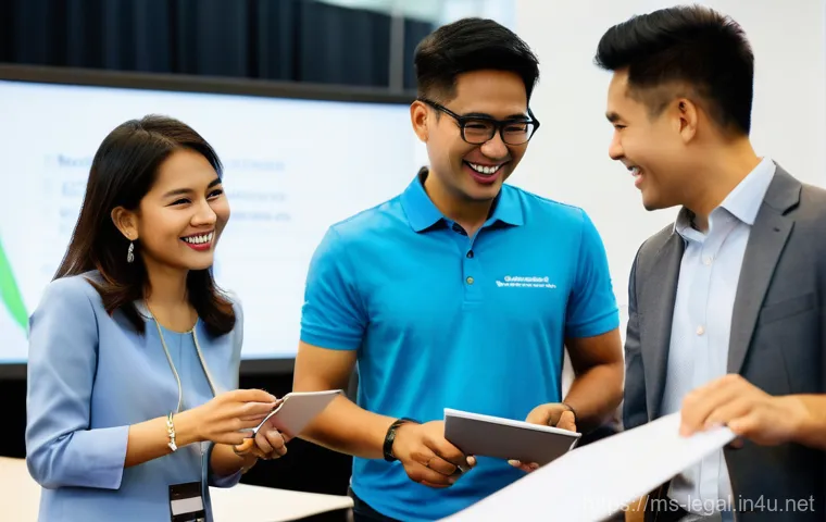 법률자문가의 이직 준비 - **Prompt:** A confident Malay professional woman, in her mid-30s, dressed in a sharp, modern busines...