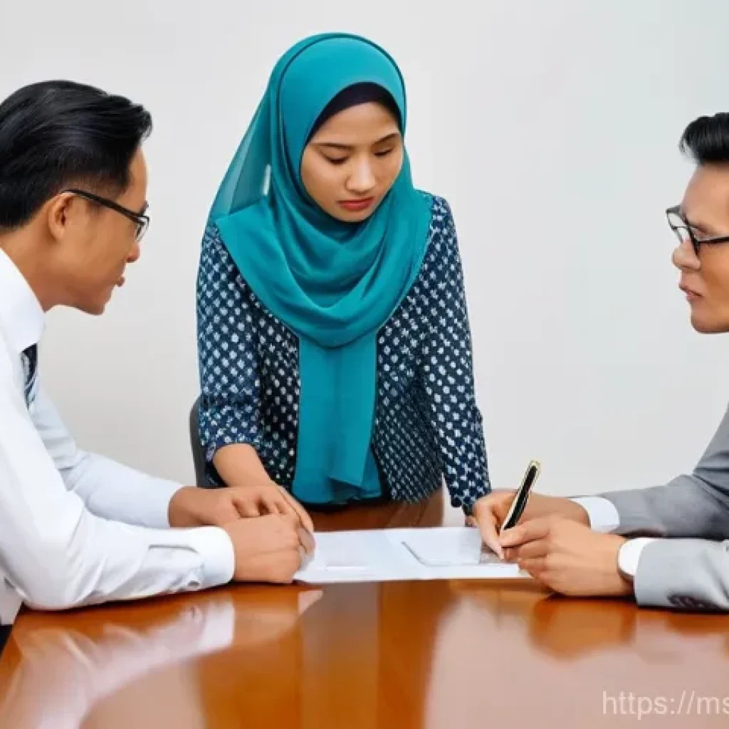 법률 자문가의 경험과 통찰 - **Prompt: Empowered Malaysian Family in Legal Consultation**
"A diverse Malaysian family, consis...