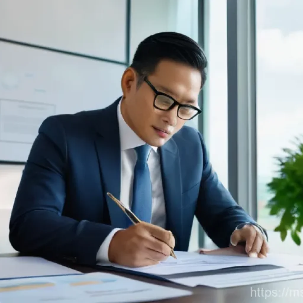 법률 자문가의 법적 분쟁 해결법 - **Prompt for Property Law Consultation:**
"A diverse Malaysian male legal consultant, sharply dr...